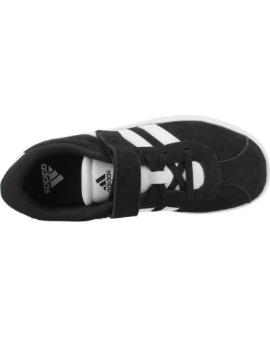 ADIDAS VL COURT 3.0 EL C ID9148 - BLACK CASUAL SNEAKERS NEGRO