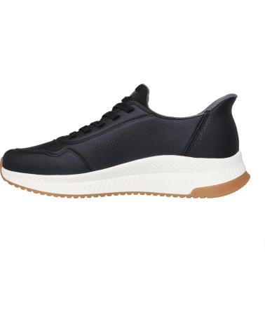 SKECHERS SLIP-INS BOBS SPORT SQUAD 4 BLACK NEGRO