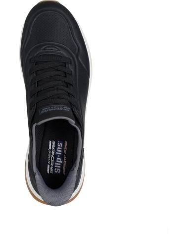 SKECHERS SLIP-INS BOBS SPORT SQUAD 4 BLACK NEGRO