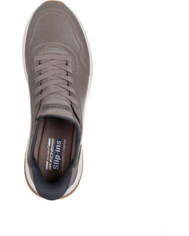 SKECHERS ZAPATILLAS BOBS SQUAD 4 DIRECT STEP TAUPE 118424-TPE CASUAL NAN