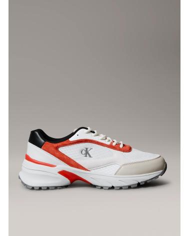 CALVIN KLEIN HIKE RUNNER MESH MIX BLANCO BLANCO