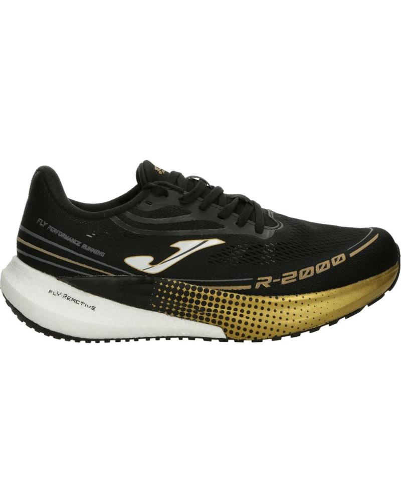 JOMA R2000 2591 LAUFSCHUHE SCHWARZ GOLD NEGRO BLACK UNIVERSITY BLUE LASER ORO 004