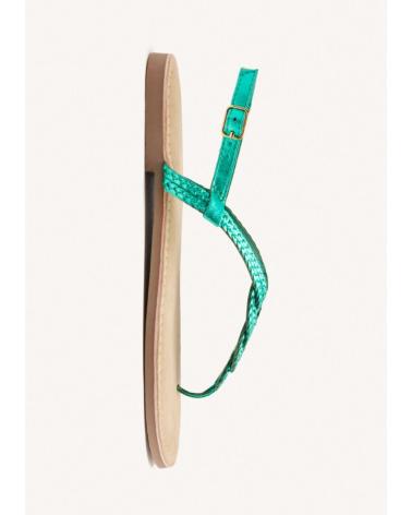 SANDALIAS GIOSEPPO ZUPANJA 72066 DE PIEL TRENZADA VERDE CLARO VERDE CLARO
