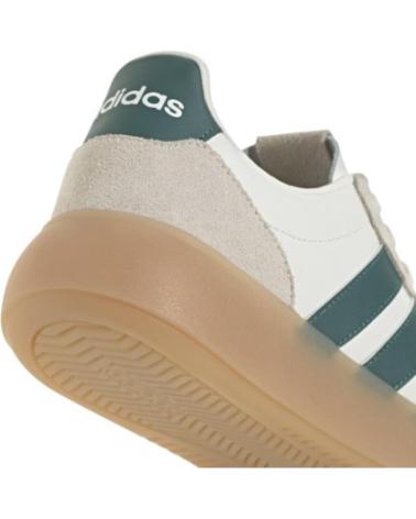 BASKETS ADIDAS BARREDA DECODE LUX JR1230 BEIGE À RAYURES VERTES BLANCO
