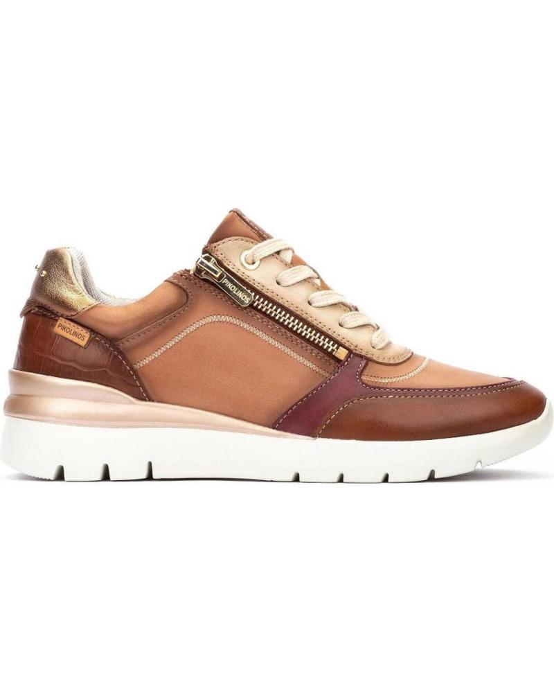PIKOLINOS CASUAL SPORT TERRACOTA CUERO