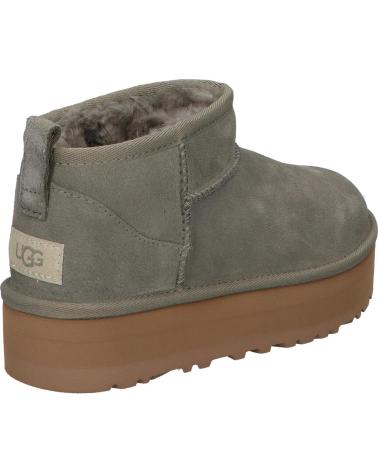 UGG CLASSIC ULTRA MINI PLATFORM STIEFEL 1157791K K MOSS GREEN MOSS GREEN