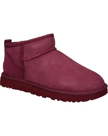 UGG CLASSIC ULTRA MINI BOOTS 1116109 W BURNT MAGENTA BURNT MAGENTA