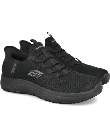 ZAPATILLAS SKECHERS SLIP-INS WORK SUMMITS SR ENSLEE 108144EC NEGRO NEGRO