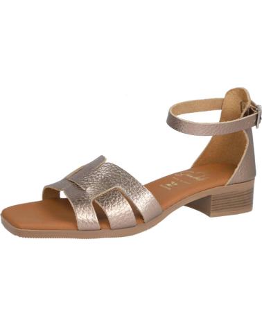 OH MY SANDALS 5601 SANDALI IN PELLE CAVA METALLIZZATO CAVA