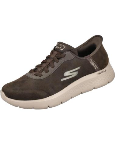 ZAPATILLAS SKECHERS GO WALK FLEX SMOOTH MOTION MARRÓN 216326 MARRON