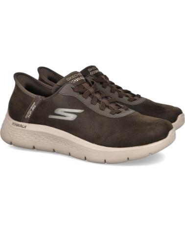 ZAPATILLAS SKECHERS GO WALK FLEX SMOOTH MOTION MARRÓN 216326 MARRON