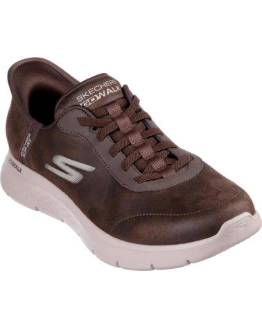 ZAPATILLAS SKECHERS GO WALK FLEX SMOOTH MOTION MARRÓN 216326 MARRON