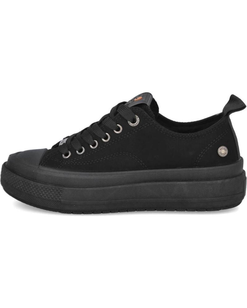 REFRESH 173073 ZAPATILLAS BAJAS DE SERRAJE NEGRO NEGRO