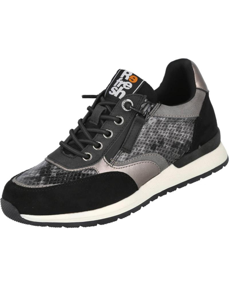REFRESH 172960 BLACK SNEAKERS NEGRO