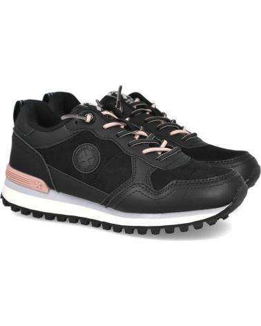 XTI 144156 ZAPATILLAS DEPORTIVAS NEGRAS NEGRO