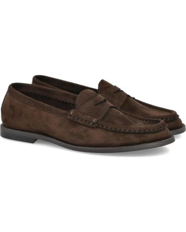 CORINA M5695 MOCASINES DE ANTE CAFÉ CAFE