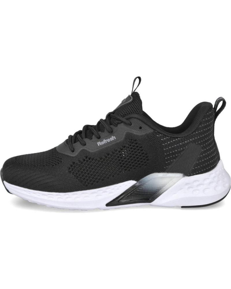 REFRESH 171715 ZAPATILLAS DEPORTIVAS NEGRAS NEGRO