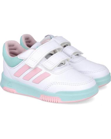 ADIDAS TENSAUR HOOK AND LOOP JQ2876 BIANCO ROSA VERDE BLANCO