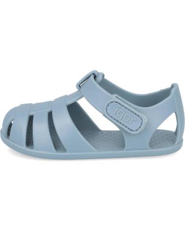 SANDALIAS BAREFOOT IGOR NEMO SOLID S10324 AZUL OCEANO OCEANO