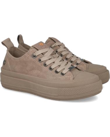 REFRESH 173073 TÊNIS BAIXOS CAMURÇA TAUPE TAUPE