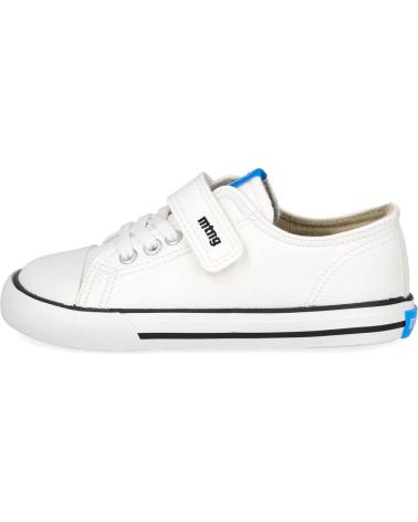 MTNG FREE 49065-C49438 - ZAPATILLAS CASUAL BLANCAS CON CIERRE ADHERENTE BLANCO