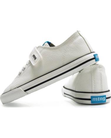 MTNG FREE 49065-C49438 - ZAPATILLAS CASUAL BLANCAS CON CIERRE ADHERENTE BLANCO