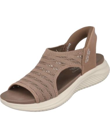 SKECHERS ULTRA FLEX 3.0 SUN WARMTH HANDS FREE SLIP-INS 119805 BRAUN MARRON