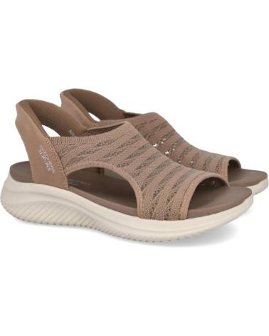 SKECHERS ULTRA FLEX 3.0 SUN WARMTH HANDS FREE SLIP-INS 119805 BRAUN MARRON