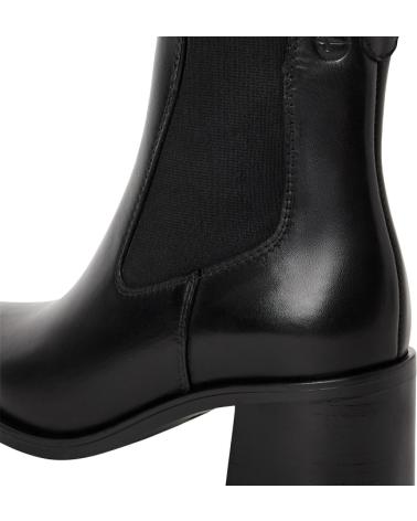 BOTAS CHELSEA TAMARIS 1-25301-45 NEGRO CON TACÓN BLOQUE NEGRO