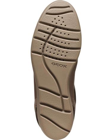 GEOX D ILDE A D46RAA0AJ22 METALLIC TAUPE CASUAL SNEAKERS VARIOS COLORES