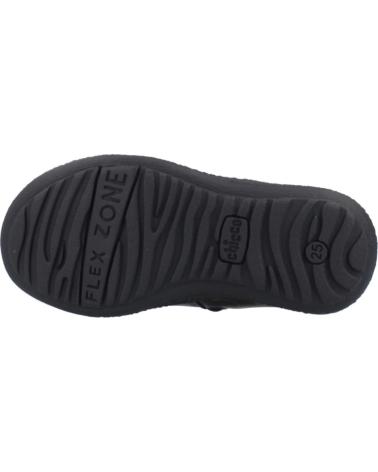 CHICCO CIRADA 800 - SCHWARZE MÄDCHENSTIEFEL MIT ZIERNIETEN AZUL