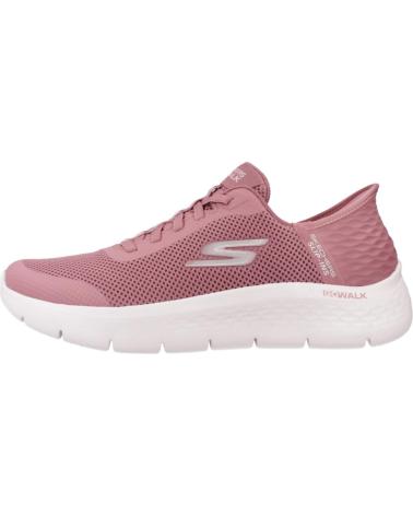 SKECHERS GO WALK FLEX SLIP-INS ZAPATILLAS ROSA ROSA