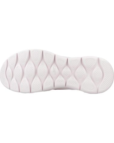 SKECHERS GO WALK FLEX SLIP-INS PINK SNEAKERS ROSA