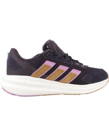ADIDAS ASTRASTAR I25 ADZPWI2590AD - RUNNING SHOES BLACK/PURPLE WITH IRIDESCENT STRIPES MORADO