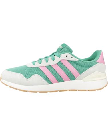 ADIDAS RUN 60S 4.0 - ZAPATILLAS CASUAL VERDE MENTA/ROSA CON DETALLES BLANCOS BLIPNK