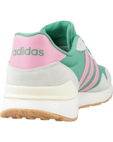 ADIDAS RUN 60S 4.0 - ZAPATILLAS CASUAL VERDE MENTA/ROSA CON DETALLES BLANCOS BLIPNK