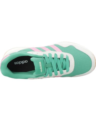 ADIDAS RUN 60S 4.0 - ZAPATILLAS CASUAL VERDE MENTA/ROSA CON DETALLES BLANCOS BLIPNK