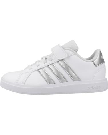 ADIDAS ZAPATILLAS NINO MODELO GRAND COURT 2 0 EL COLOR BLANCO WHITE