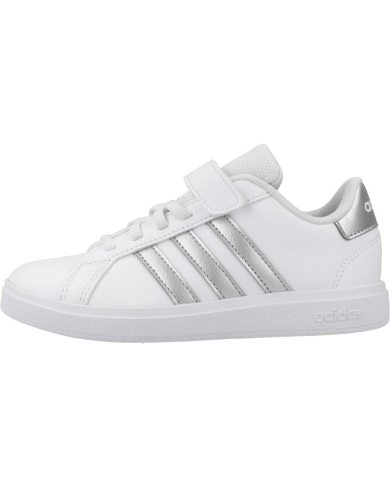 ADIDAS ZAPATILLAS NINO MODELO GRAND COURT 2 0 EL COLOR BLANCO WHITE