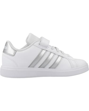 ADIDAS ZAPATILLAS NINO MODELO GRAND COURT 2 0 EL COLOR BLANCO WHITE