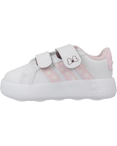 ADIDAS ZAPATILLAS GRAND COURT 2 0 CF I MINNIE DISNEY BLANCAS ROSA J NAN