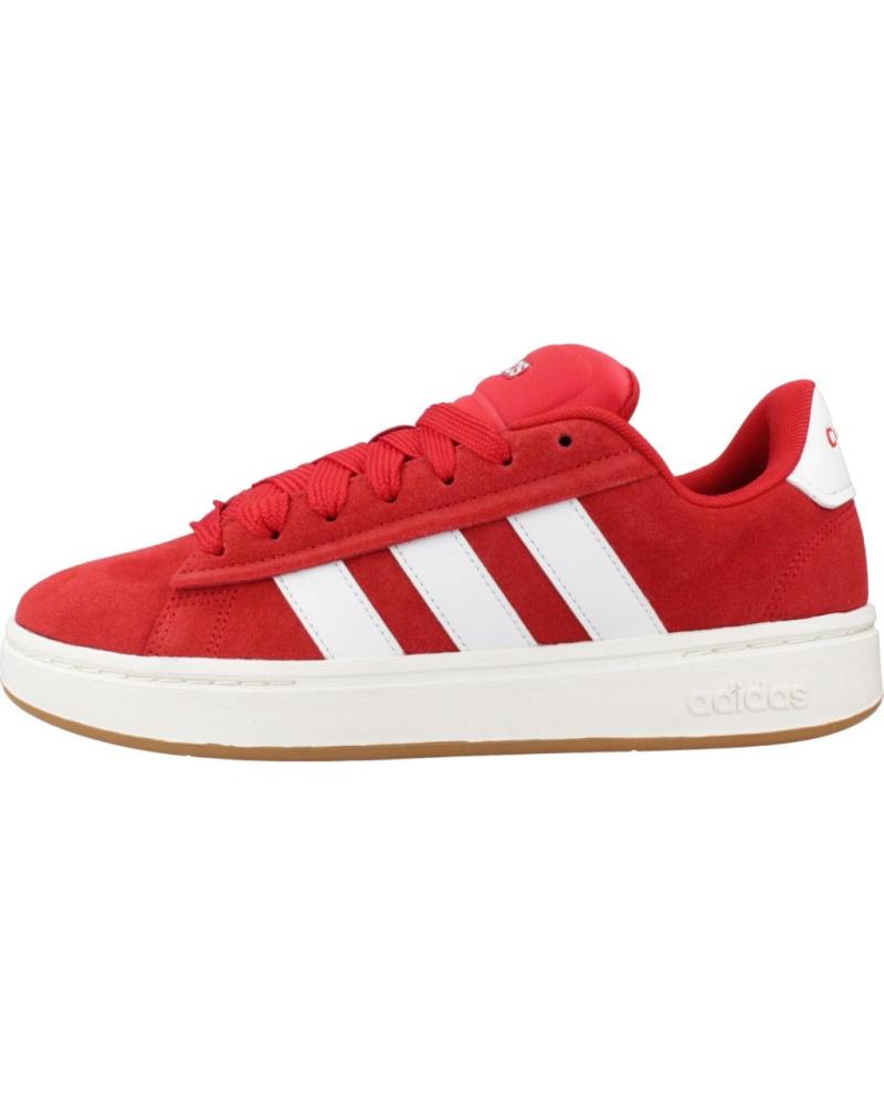 ADIDAS COURT ALPHA ZAPATILLAS CASUAL ROJAS RED
