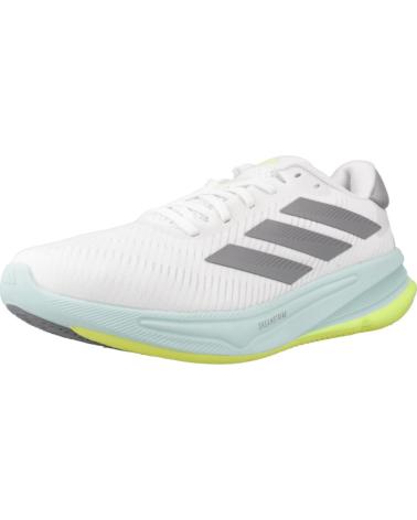 BASKETS ADIDAS SUPERNOVA EASE M JQ2511 BLANC GRIS NAN