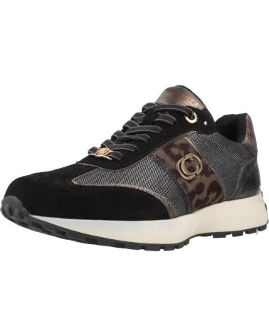 CARMELA TRAINERS 162702 ANIMAL PRINT BLACK NEGRO