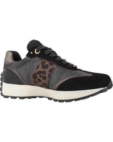 CARMELA TRAINERS 162702 ANIMAL PRINT BLACK NEGRO