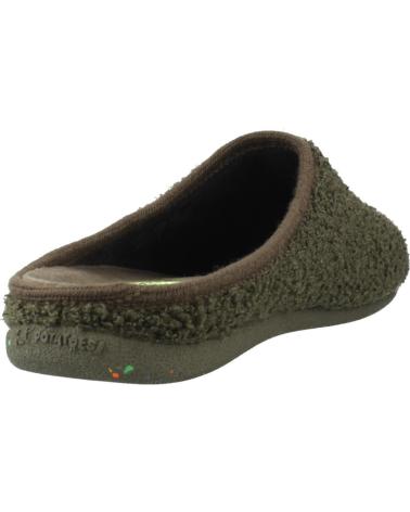 HOT POTATOES ZAPATILLAS HOGAR HOMBRE MODELO ANTWERP COLOR VERDE KAKI