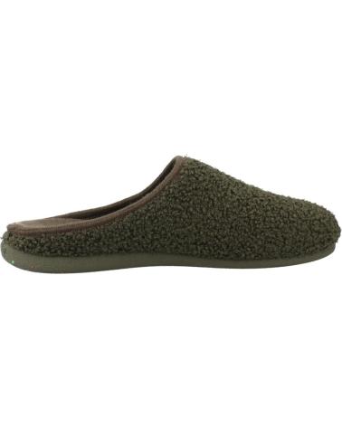 HOT POTATOES ZAPATILLAS HOGAR HOMBRE MODELO ANTWERP COLOR VERDE KAKI