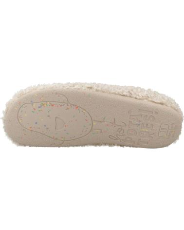 HOT POTATOES PANTOFOLE EDMORE 76915 BEIGE OFFWHITE OFFWHT