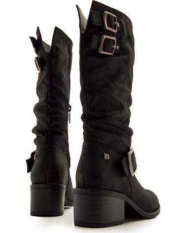 STIVALI MTNG 54663 NERI CON FIBBIE DECORATIVE NEGRO