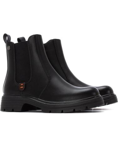 BOTÍN CHELSEA MOTORISTA REFRESH 173026 NEGRO CON SUELA TRACK NEGRO